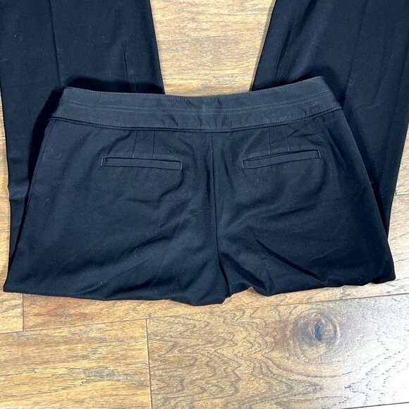 WHITE HOUSE BLACK MARKET Legacy Boot Cut Pants Black Sz 12R EUC - Picture 4 of 7